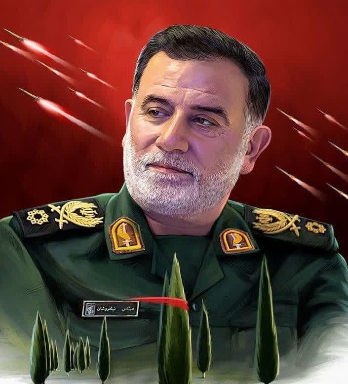 مراسم تشییع و وداع با پیکر سردار عباس نیلفروشان