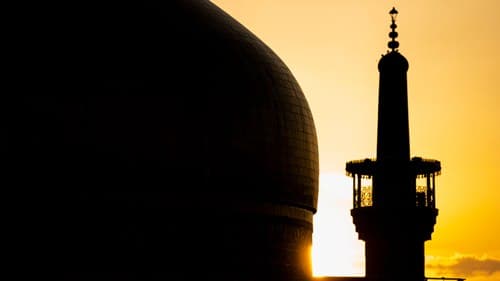 گنبد حرم امام رضا علیه السلام