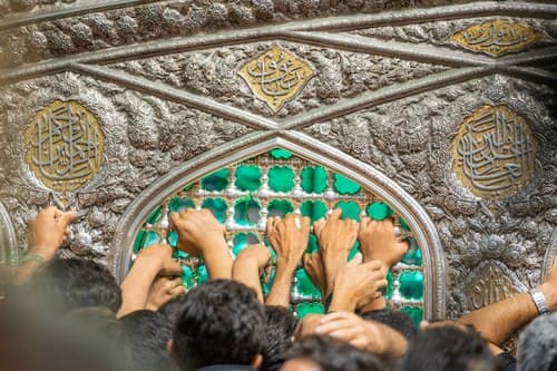 ضریح مطهر امام رضا