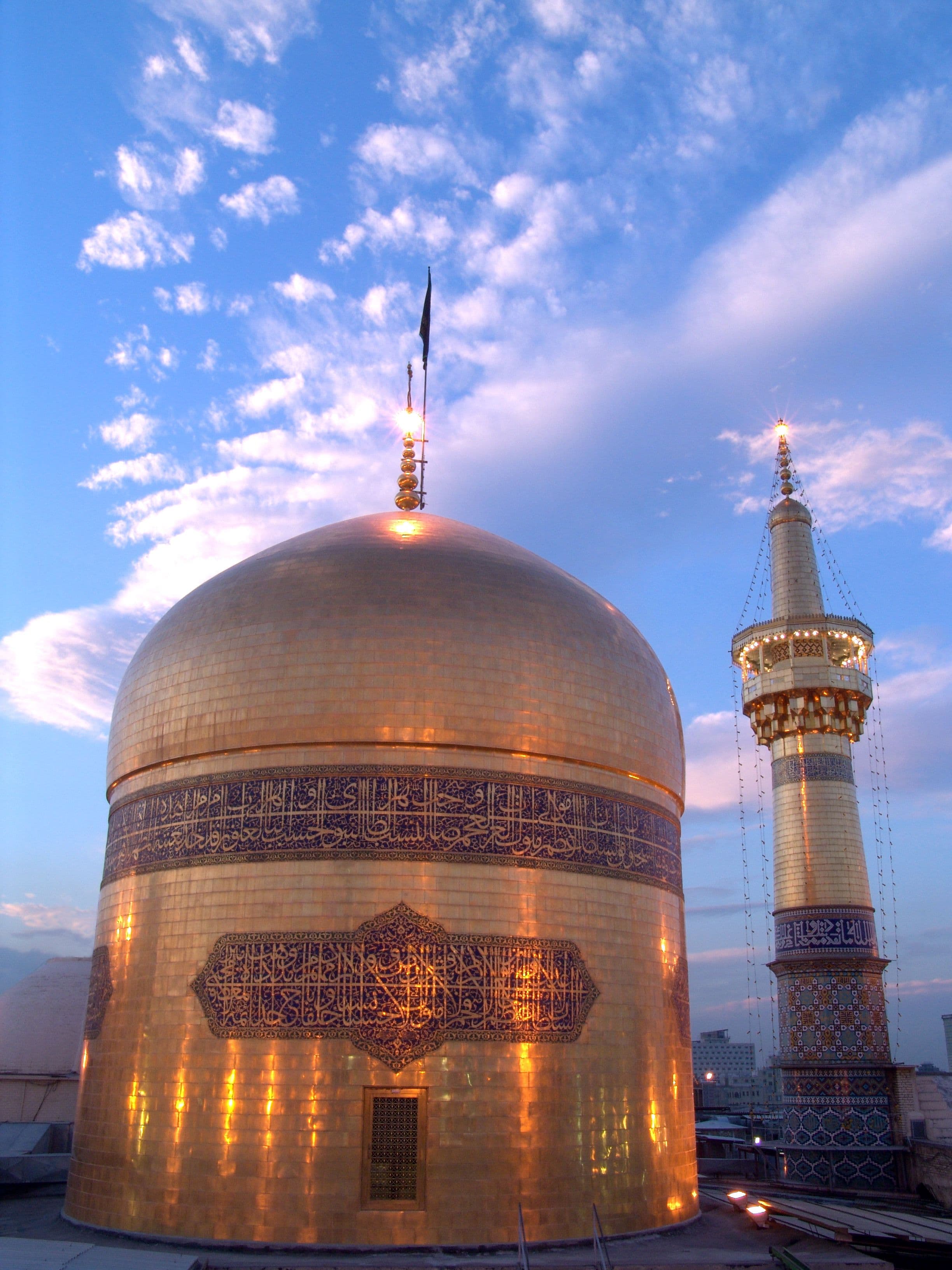 عکس | گنبد طلا