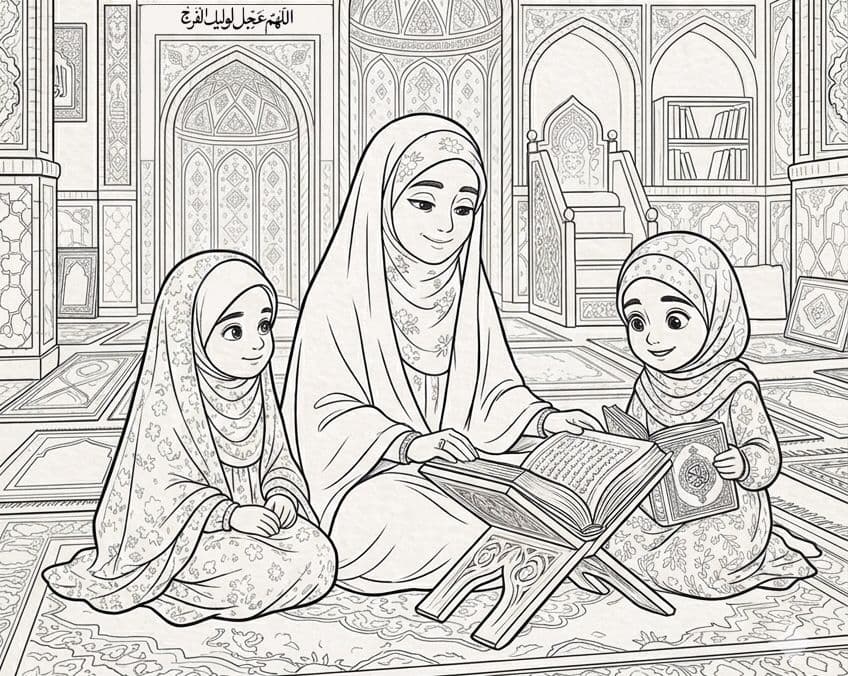 رنگ آمیزی | تلاوت قرآن کریم 