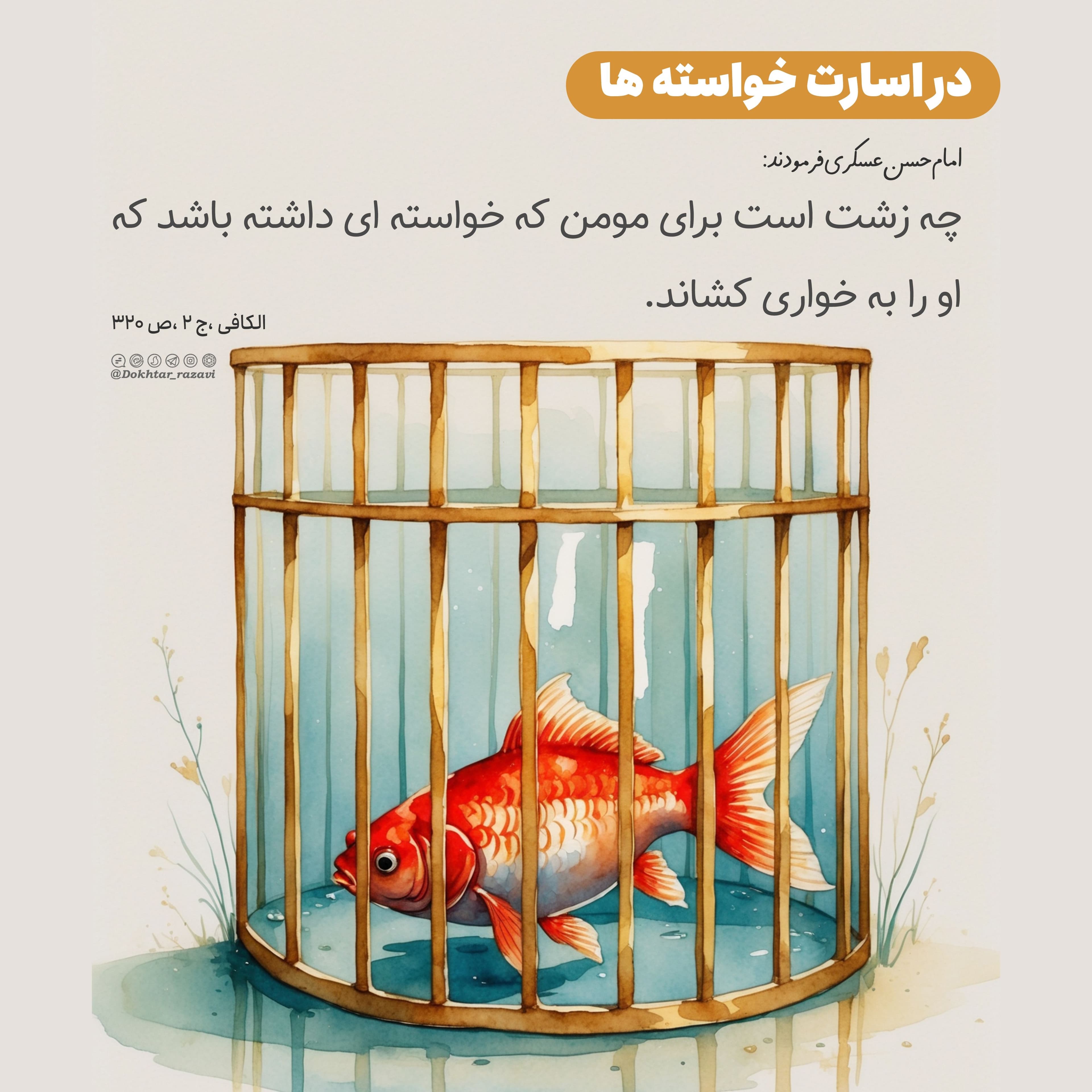 درس زندگی | در اسارت خواسته ها