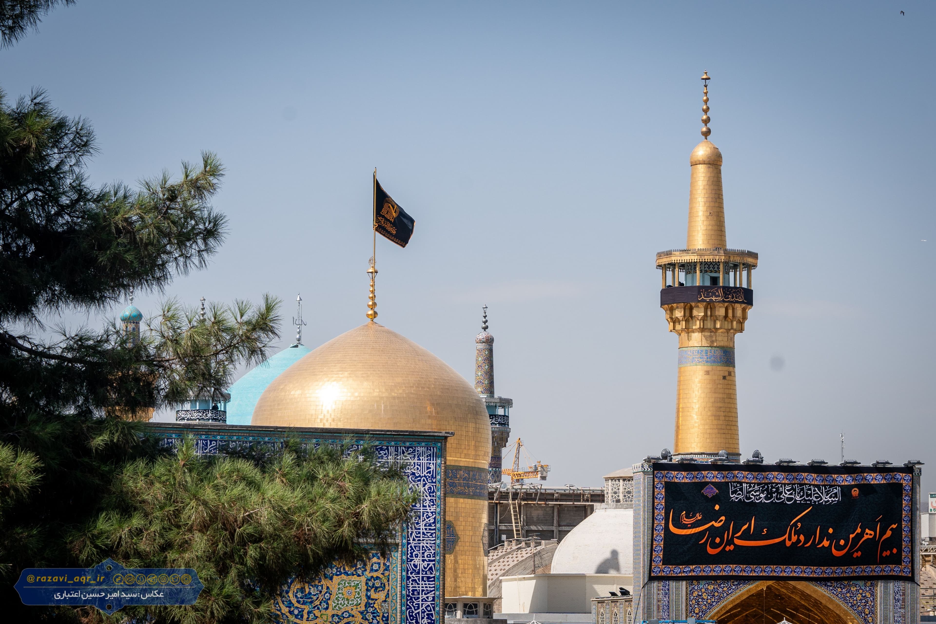 بیم اهریمن ندارد ملک ایران رضا(ع)