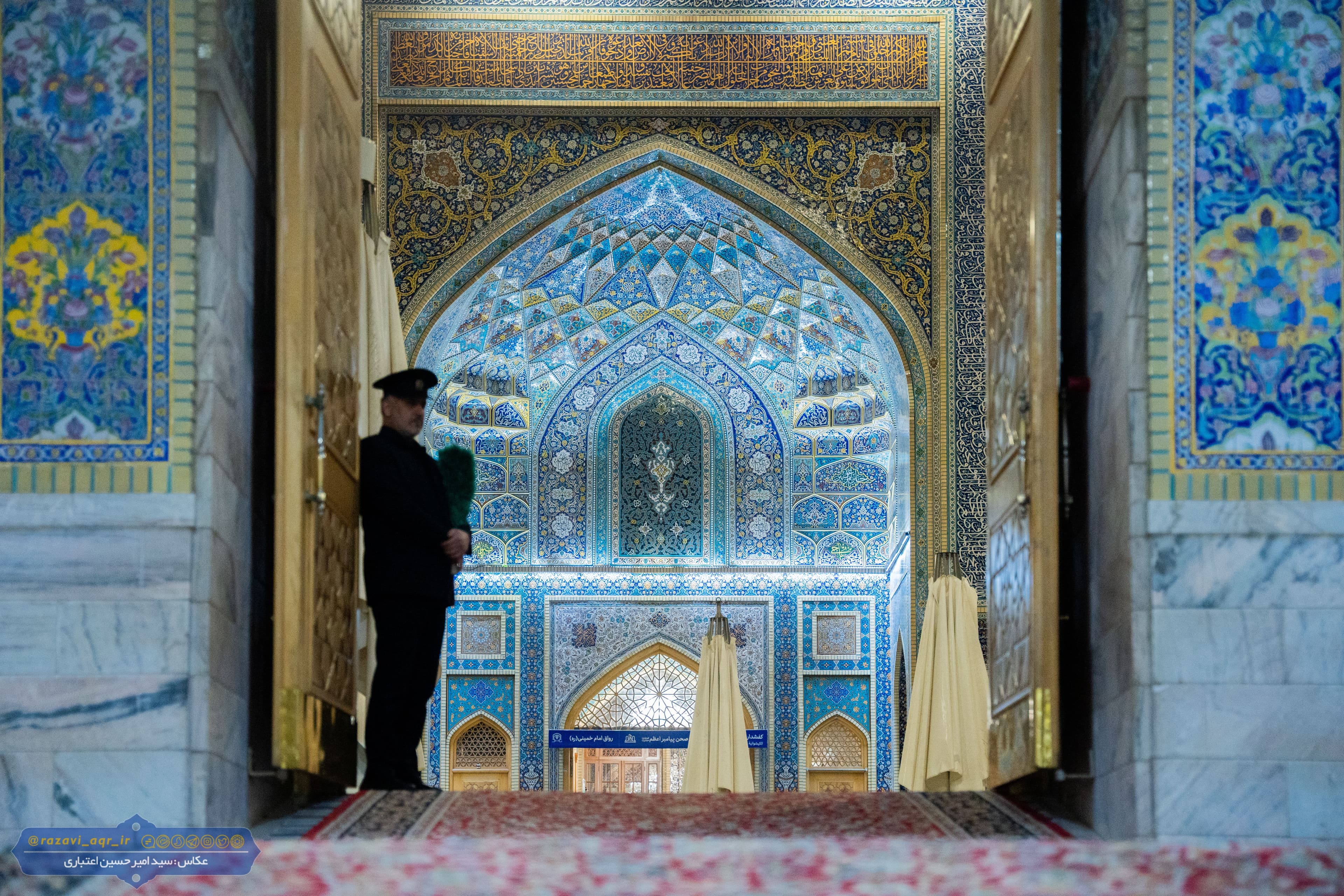 مسیر دل به حرم رضوی