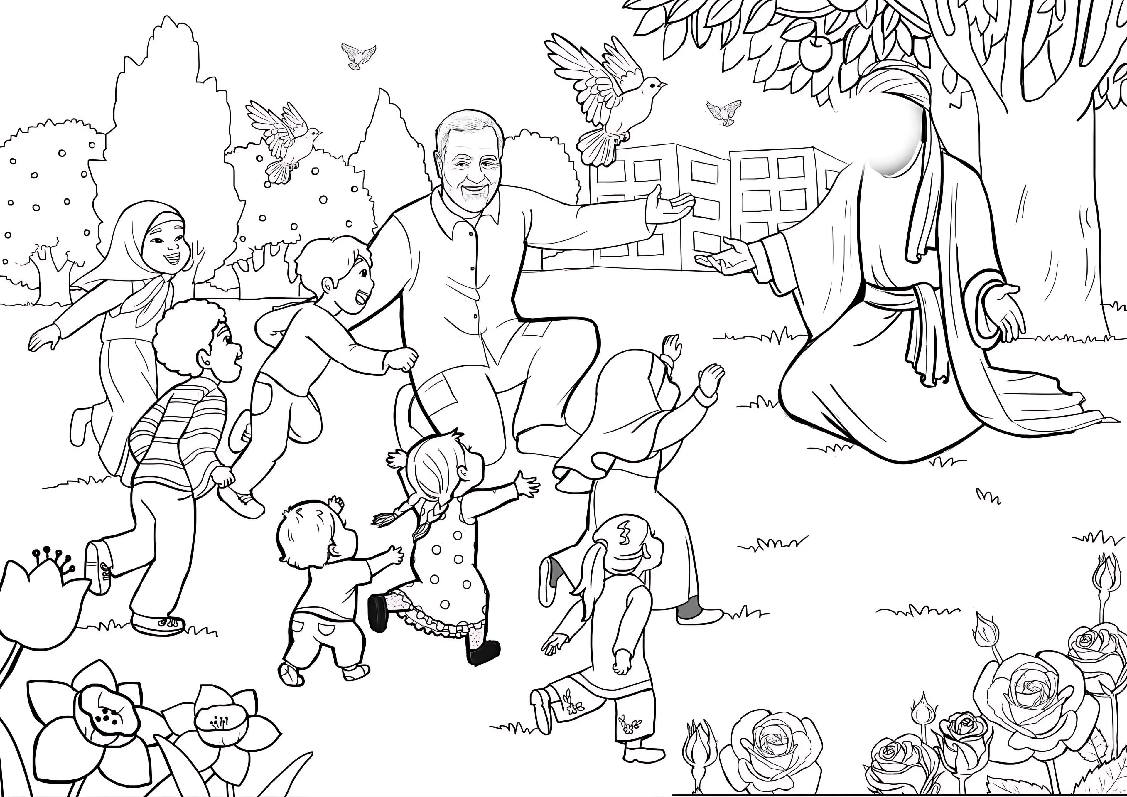 رنگ آمیزی | ملت امام حسین(ع)