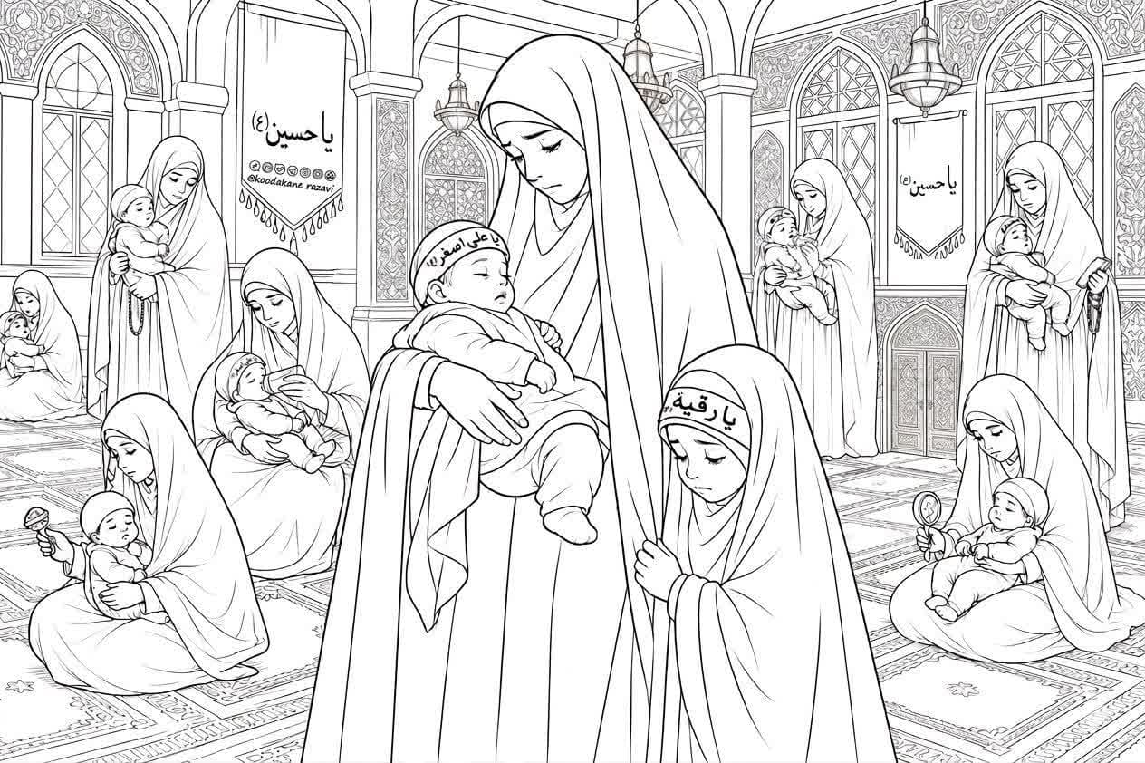 رنگ آمیزی | یارقیه (س) 