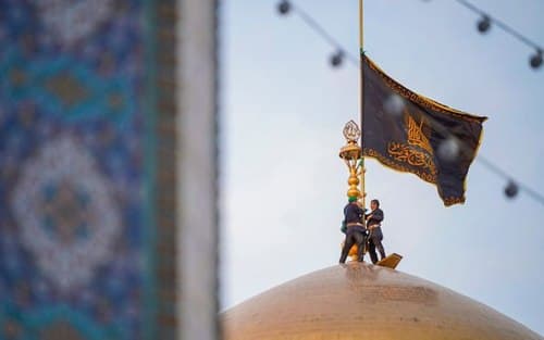 سیاهپوشی حرم | شهادت امام هادی