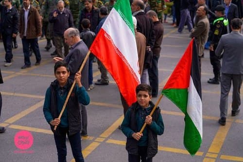 راهپیمایی حمایت از کودکان غزه