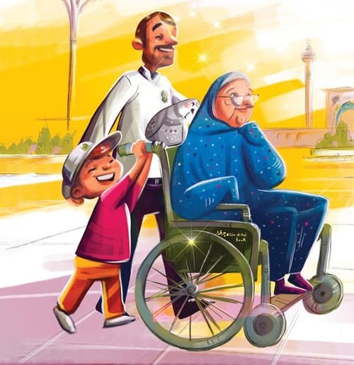 مجموعه پوستر | کودکان در حرم