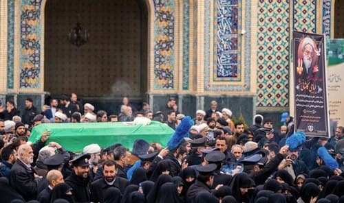 مجموعه عکس | تشییع آیت الله امامی کاشانی