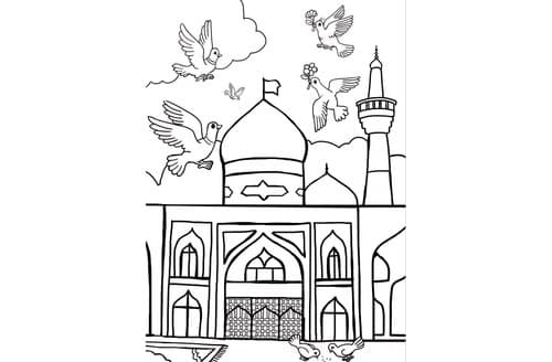 رنگ آمیزی | حرم امام رضا علیه السلام