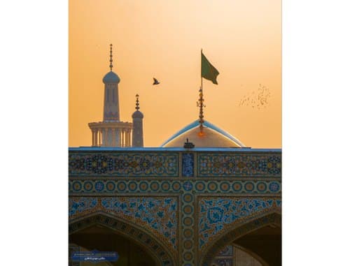 غروب در آستان خورشید