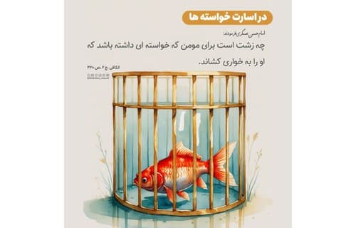 درس زندگی | در اسارت خواسته ها