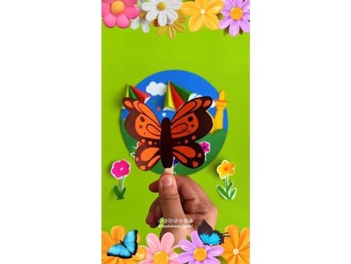 کاردستی | پروانه