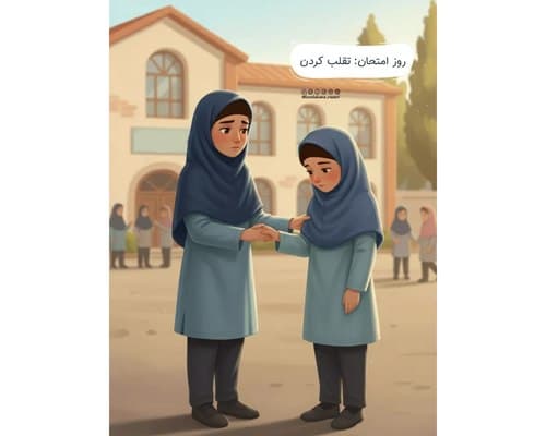 قصه | روز امتحان، تقلب کردن