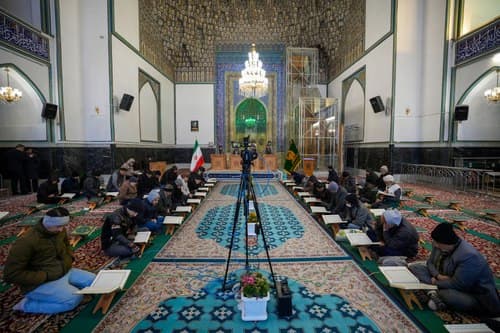 کرسی تلاوت رضوی مسجد گوهرشاد