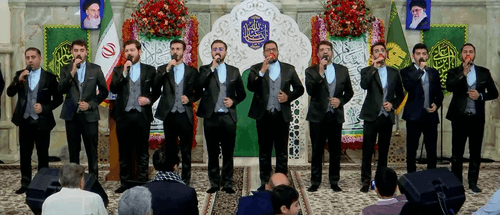 ملک می کند نغمه خوانی