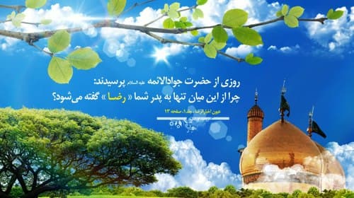 چهل حدیث | لقب «رضا» برای امام هشتم