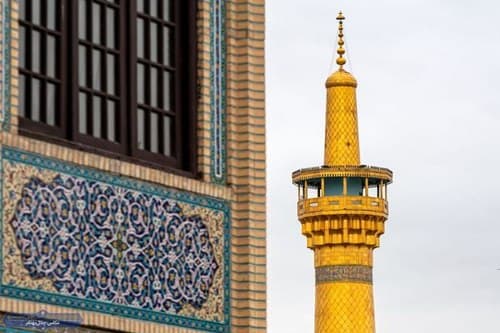 آیین های حرم - اذان و مناجات خوانی بارگاه