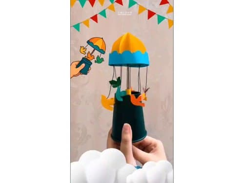 کاردستی | چرخ فلک