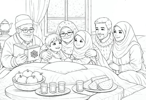 رنگ آمیزی | شب یلدا