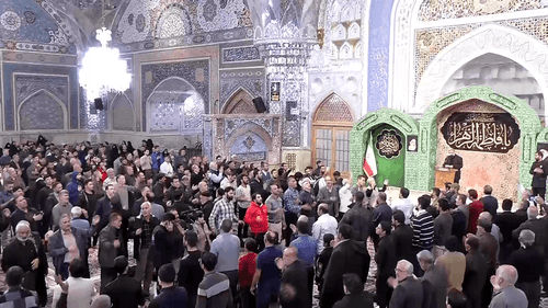 نوحه خوانی آقای احد سبزی - فاطمیه