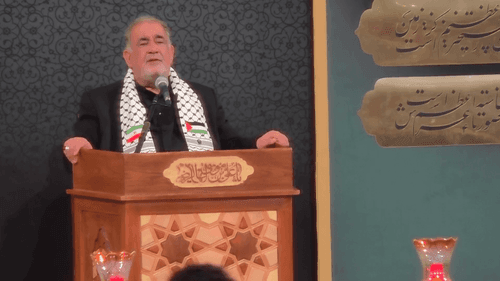 کلیپ | گریه رسول الله برای امام حسین