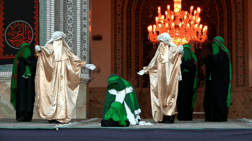 نمایش آیینی - دیر راهب مسیحی