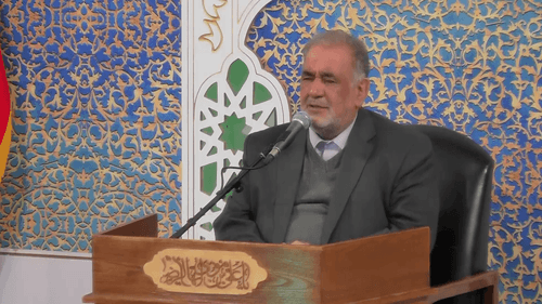 بود به ملک خراسان بهشت ما حرمت - ملائکه