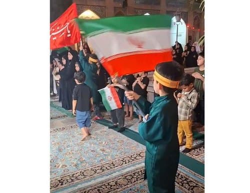 لحظه‌های قشنگ در حسینیه کودک