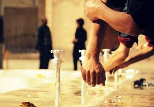 با کدام وضو نماز صحیح نیست؟