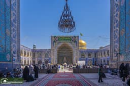 صحن مسجد گوہر شاد سے براہ راست