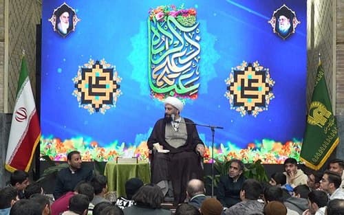 منبر فضائل امیرالمومنین | کاشانی