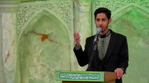 دکلمه خوانی | علی حبیب زاده