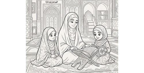 رنگ آمیزی | تلاوت قرآن کریم 