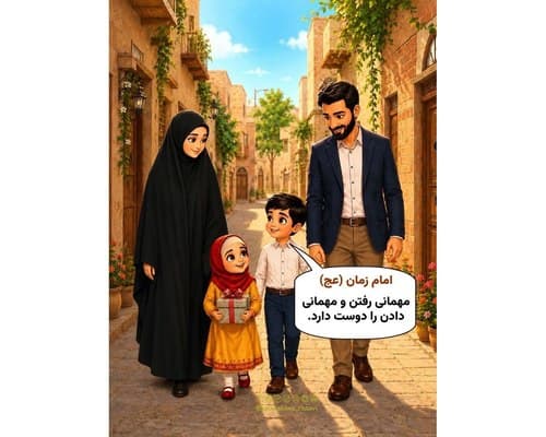 امام زمان (عج) دوست دارد... 