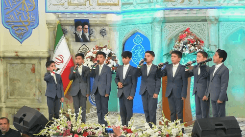 فصل میلاد گل است و روز میلاد رضا