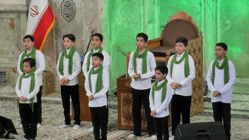 از بالای مناره گفتیم علی 