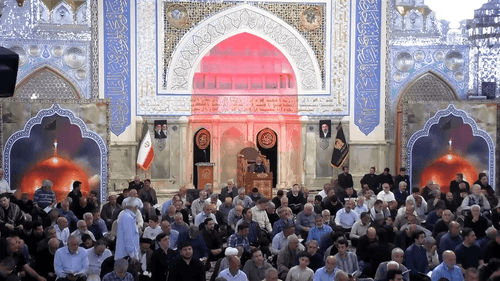 به امید گوشه چشمت چقدر گدا نشسته