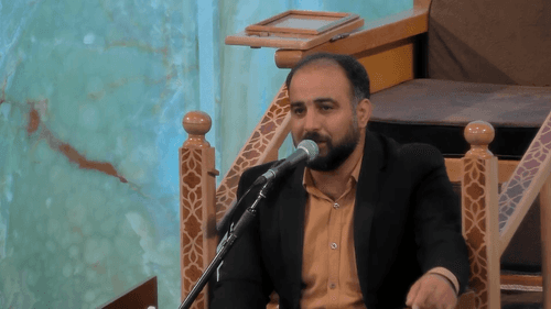 وارد صحن می شوم با ذوق