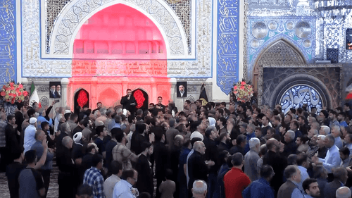 بین حجره از جفا دست و پا میزنم من 