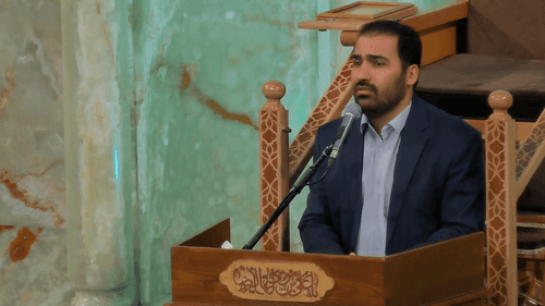 عجب لبریز عشق و باورم در مشهد تو