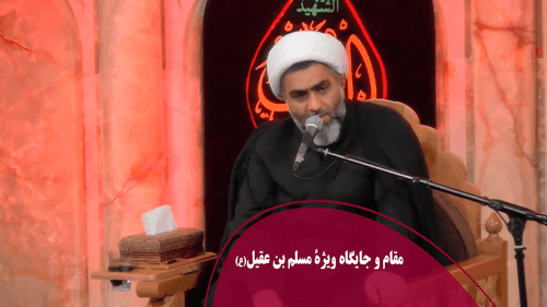 مقام و جایگاه ویژۀ مسلم بن عقیل(ع)
