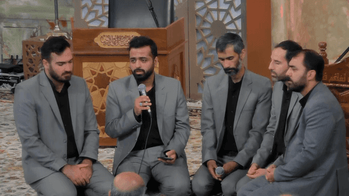 کربلا غروب شده بارون می باره