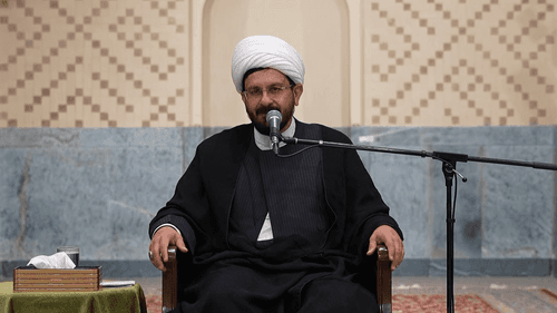 نوشته بالای ضریح امام علی (ع)