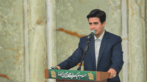 از مـشهـد الـرضا، گـل تهـلیل می‌دمـد