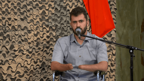 خاطره جانبازی حسین محمدی جانباز پای لانچر