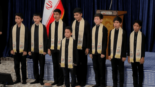 چو گیسوی تو من در پیچ و تابم یابن زهرا