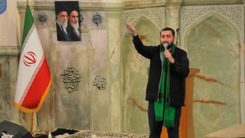 کنار صحن گوهرشاد وقتی حرف آب آمد