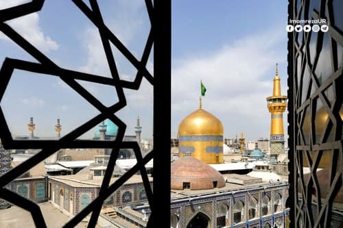 حرم امام رضا علیہ السلام کے رواق 